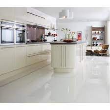 Browse photos of tile kitchen flooring designs and styles for the kitchen from bold to traditional at hgtv. White Porcelain Kitchen Floor Tile 5 15 Mm Rs 40 Square Feet Shree Nakoda Ceramics Id 19242907433