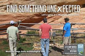 Pin By Wyostateparks On Medicine Lodge State Archaeological Site Medicine Lodge Wyoming State Camp America