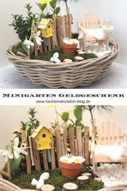 Minigarten Fruhlingshaftes Geldgeschenk Zum Runden Geburtstag Tischlein Deck Dich Geldgeschenke Geburtstag Basteln Mini Garten Geschenke