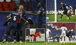 Live football scores for this match located in france ligue 1. Paris Saint Germain 3 0 Lille Mauricio Pochettino S Side Book Spot In French Cup Quarter Finals Daily Mail Online