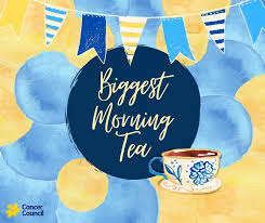 Georgia's biggest morning tea for cancer council fundraiser. Biggest Morning Tea Paint Sip Tewantin Noosa Rsl
