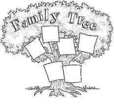 Coloring Book Free Family Tree For Kids Jpg 393 369 Pixels Coloring Books Family Tree Moon Coloring Pages