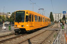 Terminus and central change point, overground located. Bkv 1583 Budapest Tram 23 08 11 Ors Vezer Tere Budapes Flickr