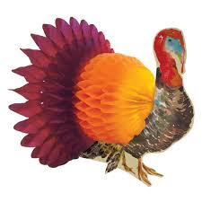 Pictures of decorated paper turkeys. Amscan 6 In Thanksgiving Mini Honeycomb Turkey Centerpiece 8 Pack 280131 The Home Depot
