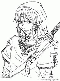 Zelda (tp) (with tp hd textures). Zelda Colouring For Kids Coloring Pages Printable