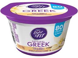 greek yogurt vanilla nutrition facts