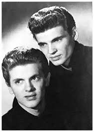 Here is a nice picture of the Everly family; with Ike Margare and the two  cute boys Phil and Don Everly.