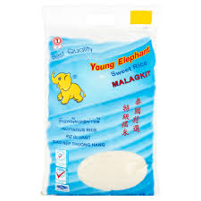 No preservatives, no artificial flavour, gluten free brand : Young Elephant Malagkit Sweet Rice 25 Lbs Walmart Com Walmart Com