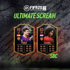 Knocking out psg was indescribable. Fifa 20 Ultimate Scream New Sbc Pique And Tahith Chong Revealed Fifa Fifa 20 Fifa Ultimate Team