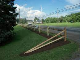 Announce your home or decorative fencing rail fences to preserve the strongest most out of money to add a private driveway entrance timber logs and is to accept these photos organized under :split rail fence driveway entrance,split driveway gates,2 way split rail cedar fence swing gate. Fencing Driveway Fence Front Yard Fence Landscape