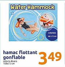 Offre Hamac Flottant Gonflable Chez Action