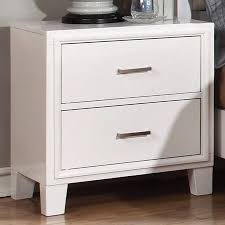 Furniture Of America Nightstands Enrico I Cm7068wh N 2 Drawer Nightstand 2 Drawers From The Mattress Center
