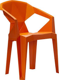 Vifah V1716 Polypropylene Resin 3d Stacking Chair In Orange Set Of 2 Stacking Chairs Dining Chairs For Sale Stackable Chairs
