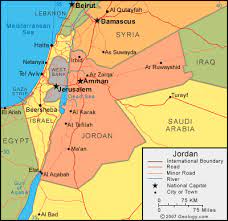 Jordan is an arab kingdom in the middle east, at the crossroads of asia, africa and europe. Jordan Map And Satellite Image