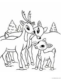 Many categories of free holiday coloring sheets and coloring book pictures for kids to choose from. Christmas Reindeer Coloring Pages Printable Coloring4free Coloring4free Com