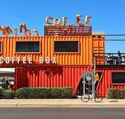 Prefab Ready Made 40FT Shipping Container Cafe Shops Pop up 20FT Mobile  Container Coffee Bar Houses