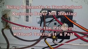 No burned wire, open the wall outlet and inspect the wires and the female connections. Appliance Repair How To Read Schematics Diagram Kenmore Whirlpool Dryer Youtube