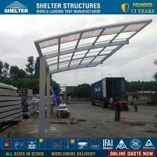 China Sneaking Back Design Modern Car Garage Aluminum Carport China Car Shelter And Metal Carport Price