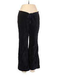 Details About J Crew Women Blue Velour Pants Med Petite