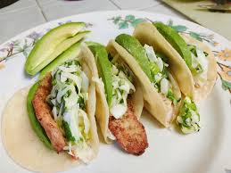 Mix the olive oil, chipotles,lime juice and cumin in a 13x9 inch baking dish. Fish Tacos With Cilantro Lime Slaw And Avocado I Used Tilapia For These And Was A Bit Skeptical But My Guests Loved Them So I Was Happy Tacos