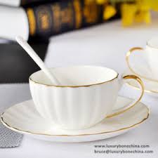 Porcelain coffee mug and saucer set, 190ml large teacups coffee cup with saucer spoon set for milk cappuccino latte coffee shop barista use, white 4.1 out of 5 stars 20 £13.99 £ 13. Large Bone China Cup And Saucer Factory Direct Supply Large Bone China Cup And Saucer And Bone China Cup And Saucer Price