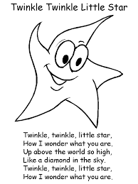 Free christmas coloring pages for preschoolers danquahinstitute org. Twinkle Twinkle Little Star Coloring Page Bulbulk Com Star Coloring Pages Nursery Rhymes Preschool Crafts Nursery Rhymes Preschool