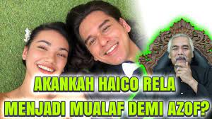 Contact haico van der veken on messenger. Apakah Haico Rela Menjadi Mualaf Demi Rangga Azof Youtube