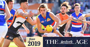 Bailey smith during a photo session at metricon oval in september, 2020. Bailey Smith Re Signs With Western Bulldogs Until 2022