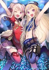 tanaka hime and suzuki hina (himehina channel) drawn by shugao | Danbooru