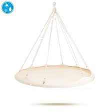 Beautiful double hammock, enjoy our unique color proposed for this style of hammock: Tiipii Hanging Hammock Bed White Simply Hammocks