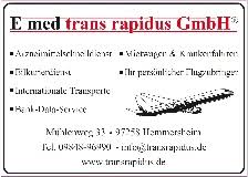 Rapidus in ramminger, johann (accessed 16 july 2016) neulateinische wortliste: E Med Trans Rapidus Gmbh Kurierfahrer M W D Gehalter In Deutschland Indeed Com