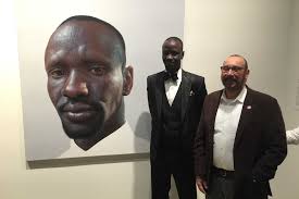 Archibald Prize People's Choice 2016: Portrait of refugee advocate Deng  Adut picked as winner