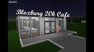 Episode 2 of my town series! Bloxburg 20k Cafe No Gamepass Roblox Avichi Youtube