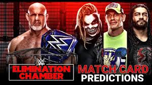 Meanwhile, daniel bryan won the smackdown elimination chamber match and lost to a fresh universal champion. Wwe Elimination Chamber 2020 Match Card Predictions Updated After Super Showdow K K Titans Youtube