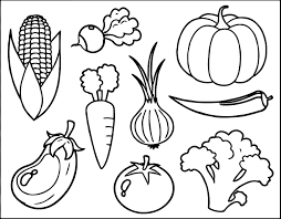 Healthy Food Coloring Pages Printable Food Coloring Pages With Sheets For Kids Also Free Davemelillo Com Fruit Coloring Pages Food Coloring Pages Vegetable Coloring Pages
