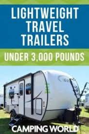 If you have been searching for a lightweight camper with a bathroom, you may be frustrated at the limited options available. Great Lightweight Travel Trailers Under 3 000 Pounds Camping World