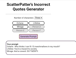 Instead of an elongated 200x60m pattern, the bomblets fall in a 45m dia circle. Scatterpatter S Incorrect Quotes Generator Number Of Characters Three V Persone Person F Generate Prompt Your Prompt Octane Who Thinks I Can Fit 15 Marshmallows In My Mouth Lifeline You Re A