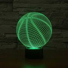 Basketball 3d Optical Led Illusion Lamp