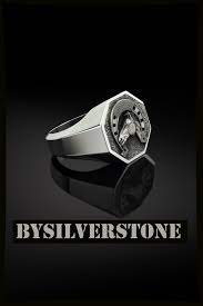 925 Silver Horse Signet Mens Ring Handmade Horseshoe Man Etsy Rings For Men Black Diamond Ring Engagement Trending Necklaces