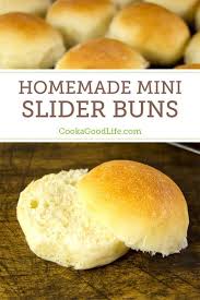 Homemade Mini Slider Buns Recipe Slider Buns Mini Burgers Mini Burger Buns