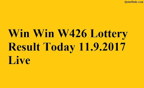 Very few winners opt for plastic surgery after a lottery windfall. Win Win W426 Lottery Result Today 11 9 2017 Live Quintdaily Lottery Result Today Lottery Results Lottery