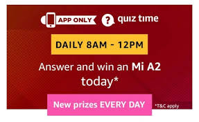Respostas do quiz prova do bermuda remasterizado. Amazon 16th January Quiz Answer Free Mi A2 Free Recharge Tricks Coolztricks Unlimited Paytm Free 3g 4g Tricks