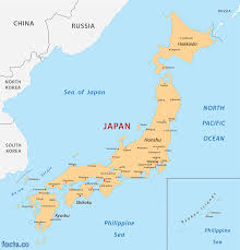 Physical map of japan showing major cities, terrain, national parks, rivers, and surrounding countries with international borders and outline maps. Japan Map Blank Political Japan Map With Cities Japan Map Japan Sea Of Japan