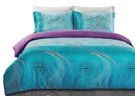 Bohemian influence of beautiful spire and paisley prints in warm tones of turquoise, dark magenta, muted gold and violet on a white background. Cheap Teal Quilt Cover Find Teal Quilt Cover Deals On Line At Alibaba Com