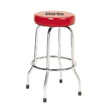Garage work stool padded swivel chair mechanic shop bench seat heavy duty 300lbs. Clarke Garage Workshop Swivel Stool Buy Online In Montenegro At Montenegro Desertcart Com Productid 87003985