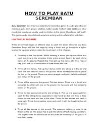 Weather forecast in seremban city. How To Play Batu Seremban Sports Leisure