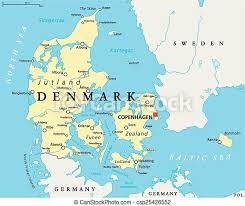 Once the seat of viking raiders and later a major north european naval power, the kingdom of denmark is the oldest kingdom in the world still in existence, but has evolved into a democratic, modern, and prosperous nation. Danemark Politique Carte Carte Scaling Illustration Danemark National Copenhague Politique Etiquetage Rivers Canstock