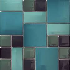 5x5 Day To Day Mozaik Aqua Mavi Parlak Mozaik Aqua Mavi Seramik