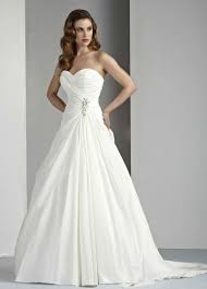 Taffeta A Line Strapless Sweetheart Neckline Gathered Bodice Wedding Dress Aline Wedding Dress Bodice Wedding Dress Sweetheart Wedding Dress
