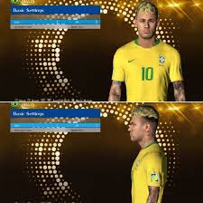 Neymar jr psg vs fc barcelona pes 2017 gameplay. Pes 2017 Neymar Face Hair World Cup 2018 Micano4u Pes Patch Fifa Patch Games